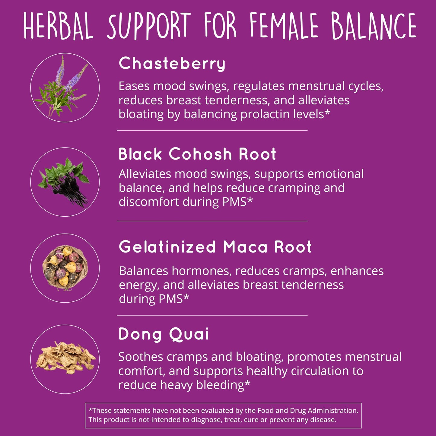 Hormone Balance for Women – PMS Support Supplement, Menopause & Perimenopause | Bloating Relief, Menstrual Cramp, Mood, PMDD | Chasteberry Supplements, Black Cohosh, Dong Quai | Vegan, Non-GMO, 60 Ct - Maple Wellness Supplements