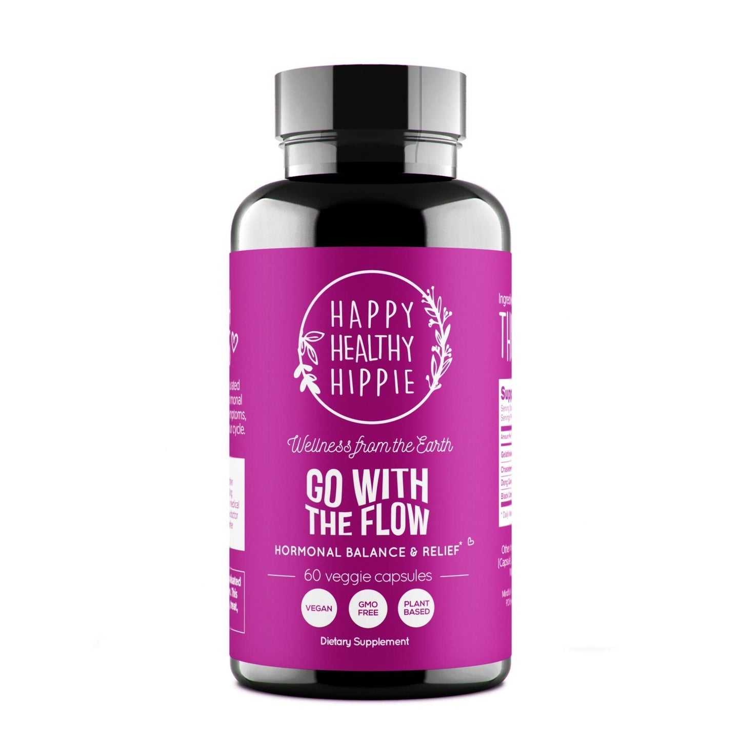 Hormone Balance for Women – PMS Support Supplement, Menopause & Perimenopause | Bloating Relief, Menstrual Cramp, Mood, PMDD | Chasteberry Supplements, Black Cohosh, Dong Quai | Vegan, Non-GMO, 60 Ct - Maple Wellness Supplements