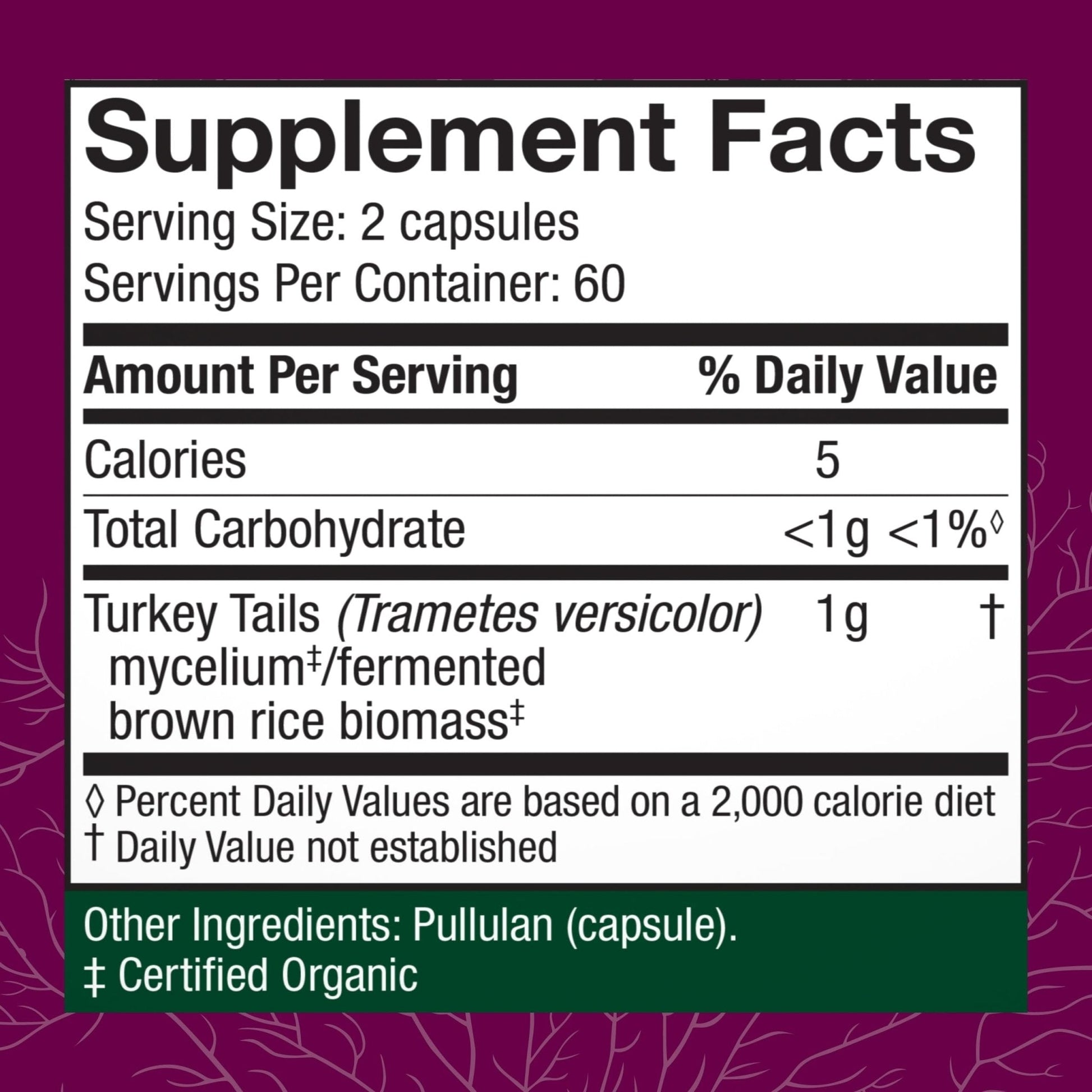 Host Defense Turkey Tail Capsules - Digestive Health & Immune Response Support Supplement - Mushroom Supplement for Gastrointestinal - Maple Wellness Supplements