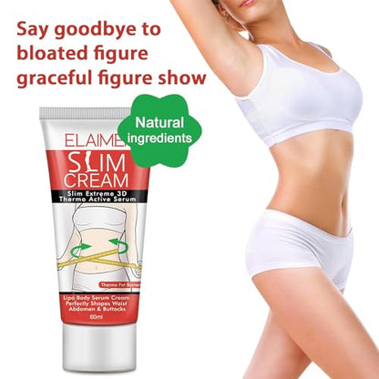 Hot Cream 2 Pack, Slimming Hot Cream for Belly Burns Fat, Slimming Cream Fat Burning - Maple Wellness Supplements
