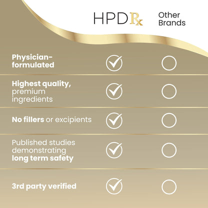 HPD Rx ONE Immunity Boost Multivitamin Supplements for Women and Men | Advanced Immunity Defense Support | Helps Immune Response | 1-Month Supply, 180 Capsules, Pack of 1 - Maple Wellness Supplements