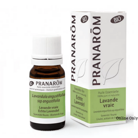 Huile essentielle Lavande fine (vraie) BIO 10 ml PRANAROM - Maple Wellness Supplements