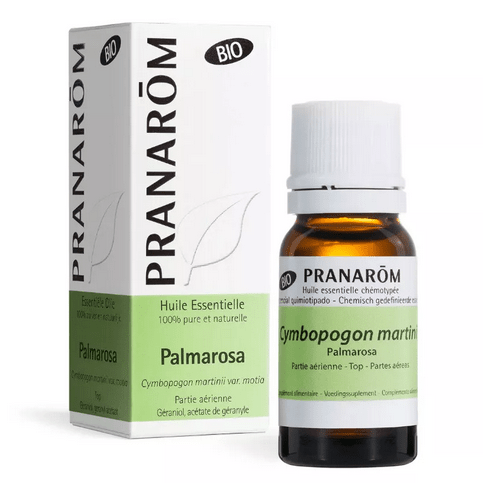 Huile essentielle Palmarosa BIO 10 ml PRANAROM - Maple Wellness Supplements