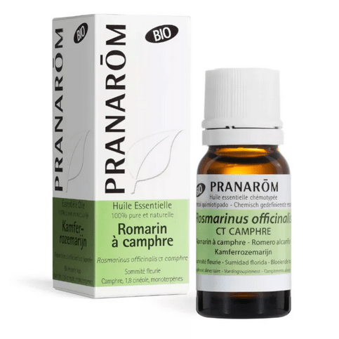 Huile essentielle Romarin à camphre BIO 10 ml PRANAROM - Maple Wellness Supplements