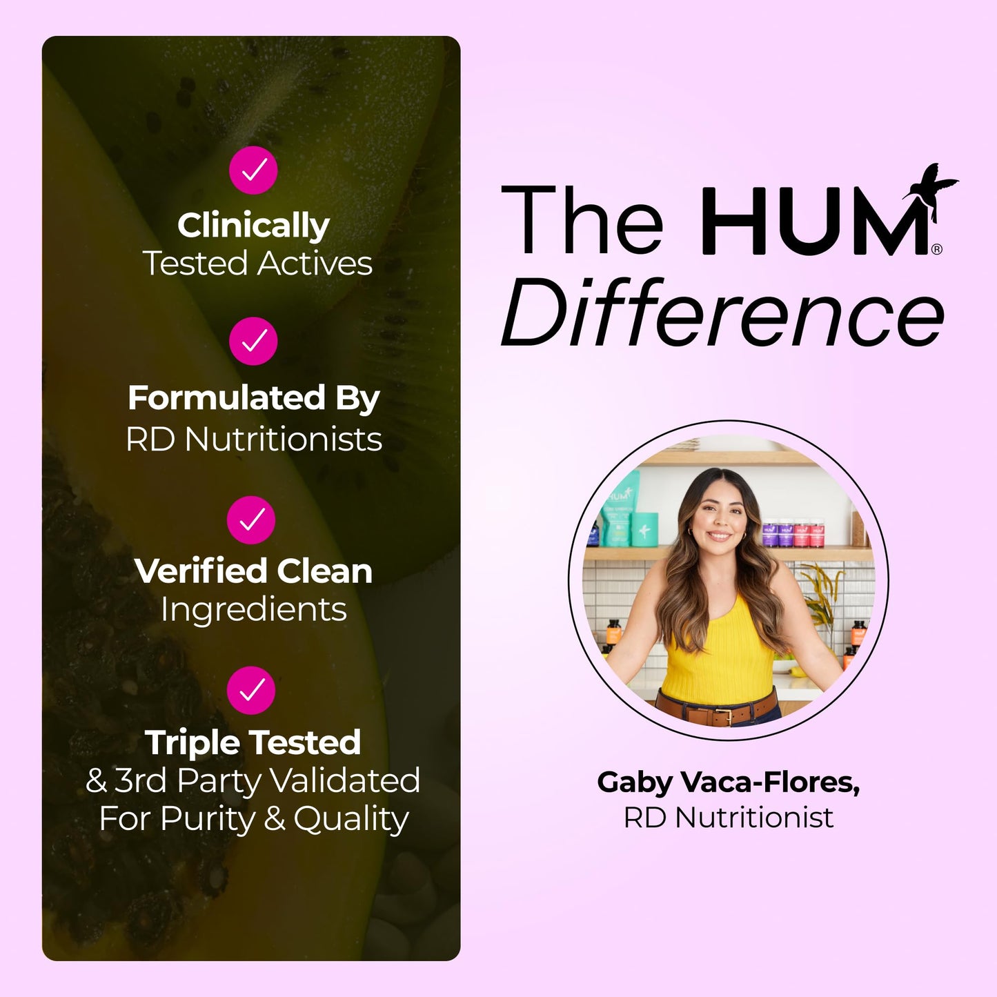 HUM Hormone Balance for Women, Supplement for Women's Health with Chasteberry & Dong Quai, Support for PMS Symptoms, Cramps, Irritability, Hormonal Balance, Monthly Support, 60 Capsules - Maple Wellness Supplements