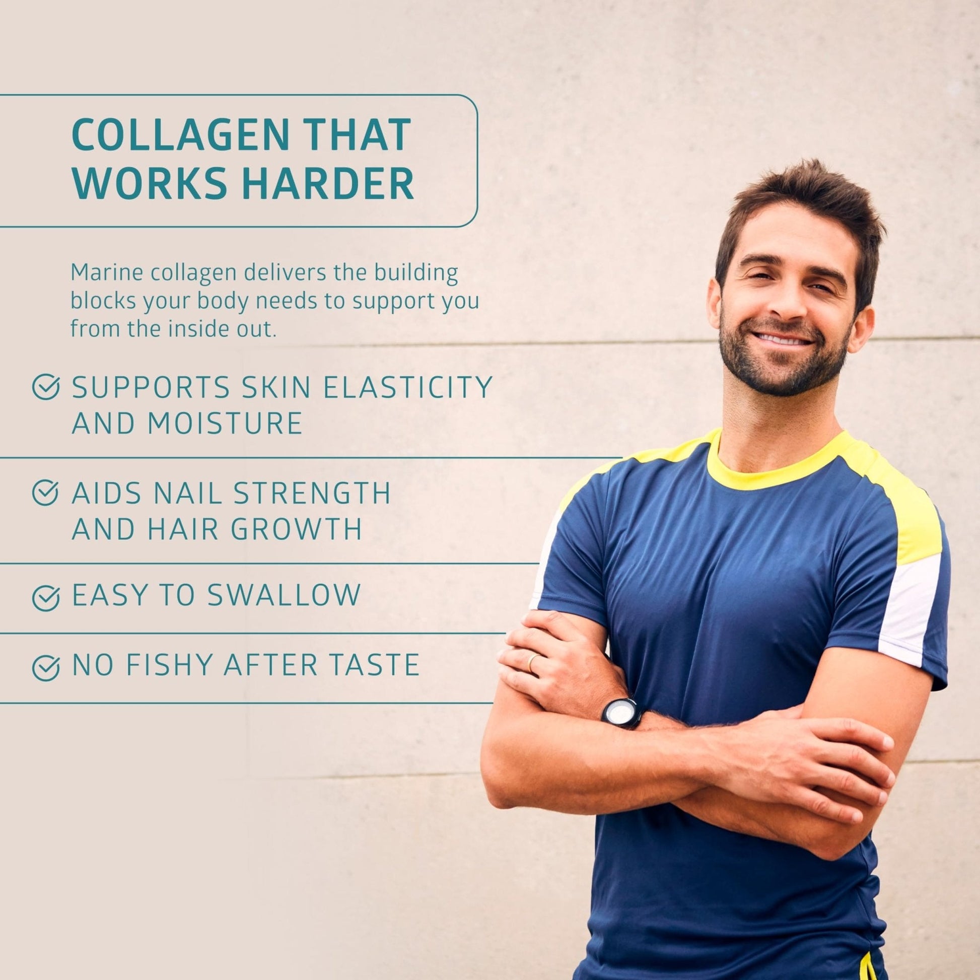 Hydrolyzed Marine Collagen with Hyaluronic Acid, Vitamin C, Theaflavin and Copper, Collagen Supplement for Women and Men for Radiant Skin, Hair & Nails, - Maple Wellness Supplements