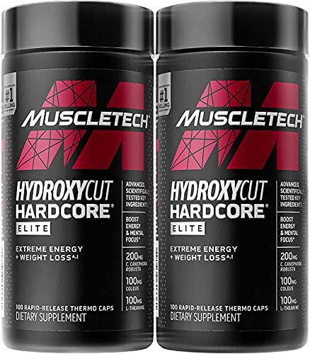 Hydroxycut Weight Loss Pills for Women & Men Hardcore Elite | Weight Loss Supplement - Maple Wellness Supplements