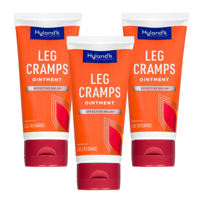Hyland's Leg Cramps Ointment, Arnica Gel Leg Cramp Relief, 2.5 oz (Pack of 3) - Maple Wellness Supplements