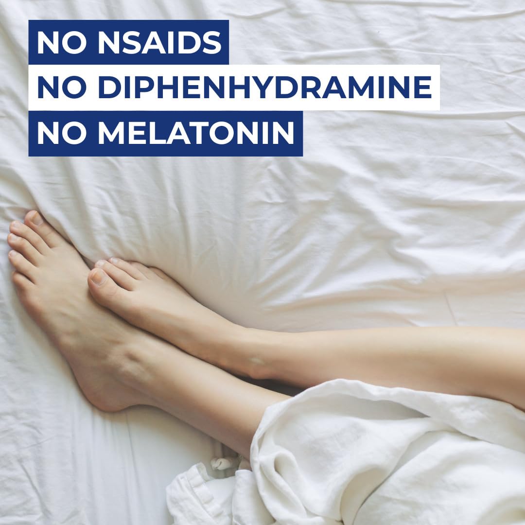 Hyland's Leg Cramps PM, Relief of Nighttime Leg, Calf, and Foot Cramps, 50 Quick-Dissolving Tablets 4-Pack (200 Total) - Maple Wellness Supplements