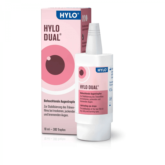 HYLO DUAL eye drops, 10 ml solution - Maple Wellness Supplements