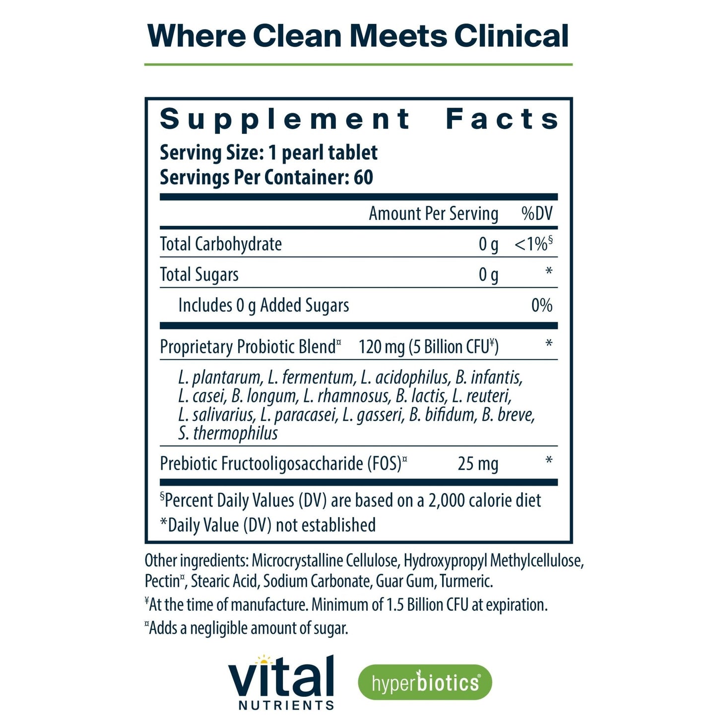 Hyperbiotics Vital Nutrients Pro-15 Prebiotics and Probiotics for Women and Men | 15 Science Backed Strains | Supports Occasional Constipation - Maple Wellness Supplements