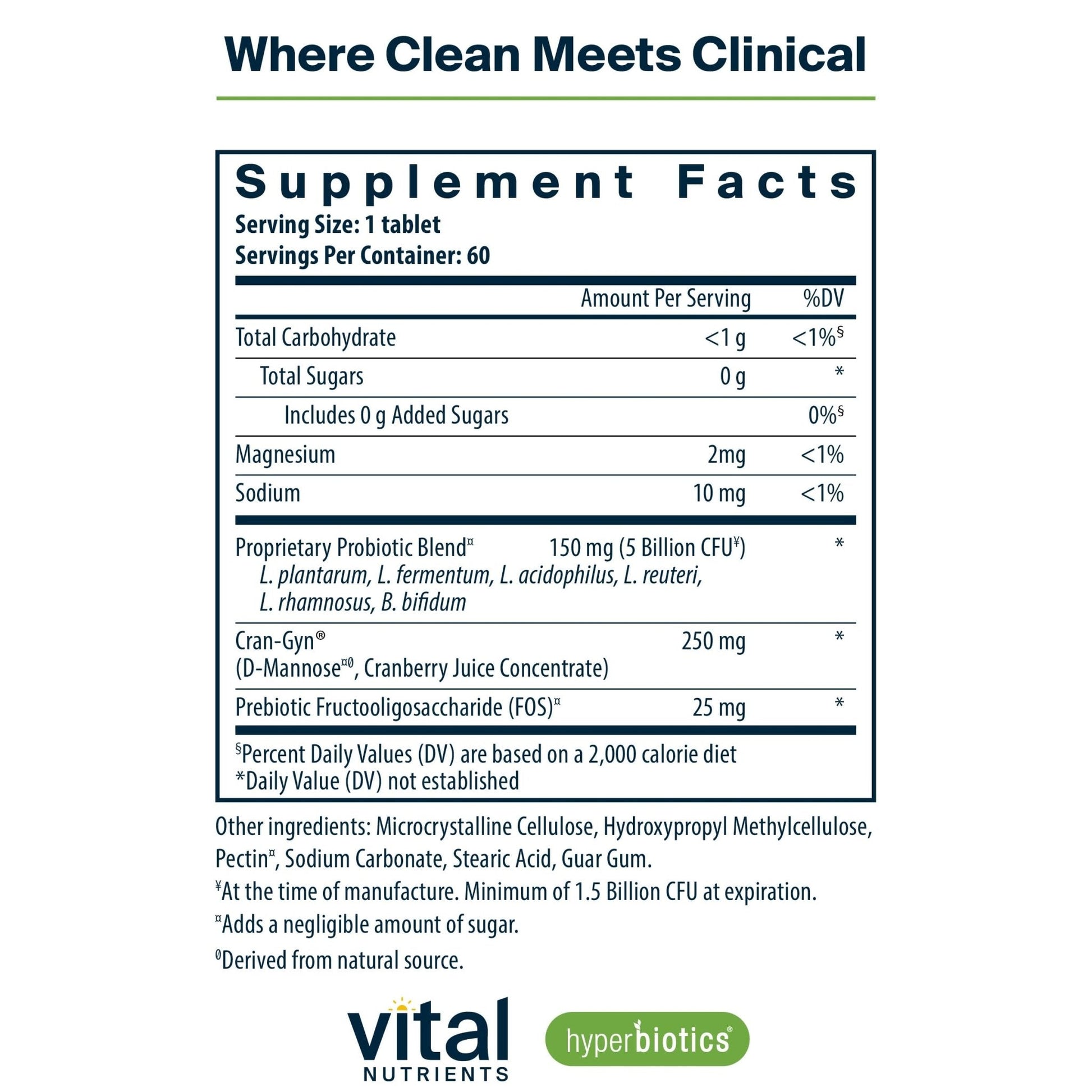 Hyperbiotics Vital Nutrients Pro Women Probiotics for Women | Vaginal Probiotics for PH Balance | Oral Probiotic for Vaginal Health and Urinary Tract Health - Maple Wellness Supplements