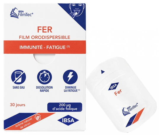 IBSA FilmTec Iron 30 Days - Maple Wellness Supplements