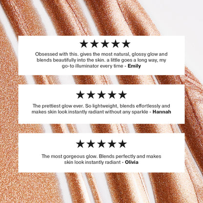 ICONIC LONDON Illuminator | Liquid Highlighting Drops for a Radiant Glow, Cruelty-Free, Vegan Makeup, Glow (Terracotta Bronze) 0.45 Fl oz - Maple Wellness Supplements