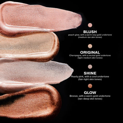 ICONIC LONDON Illuminator - Liquid Highlighting Drops for a Radiant Glow, Cruelty-Free, Vegan Makeup, Shine (Pink Pearl) 0.45 Fl oz - Maple Wellness Supplements