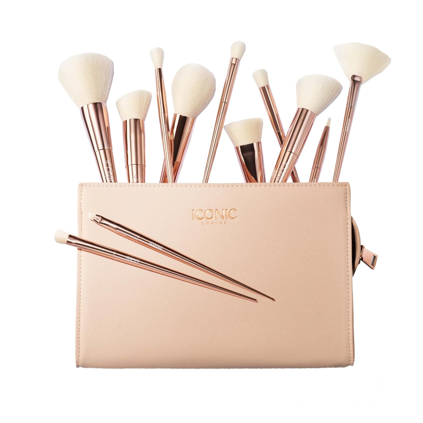 ICONIC LONDON Ultimate Brush Set | 12 Piece Makeup Brush Set - Maple Wellness Supplements