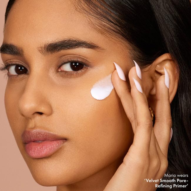 ICONIC LONDON Velvet Smooth Pore-Refining Primer | Whipped, Balmy Primer, Diffuses Pores, Cruelty-Free, Vegan Makeup, 1.01 Fl oz - Maple Wellness Supplements