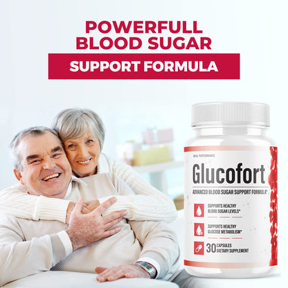 IDEAL PERFORMANCE (Official) Glucofort Supplement Support Formula (3 Pack) - Maple Wellness Supplements