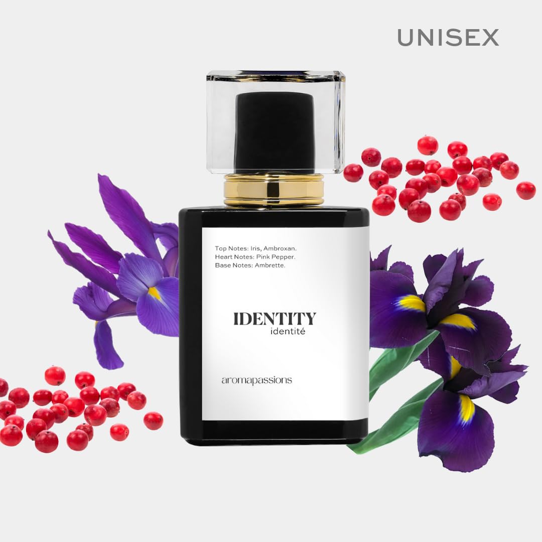 IDENTITY | Inspired by GLSSIER YOU | Pheromone Perfume for Men and Women | Extrait De Parfum | Long Lasting Dupe Clone Essential Oils Fragrance | Perfume De Hombre Mujer | (100 ml / 3.4 Fl oz) - Maple Wellness Supplements