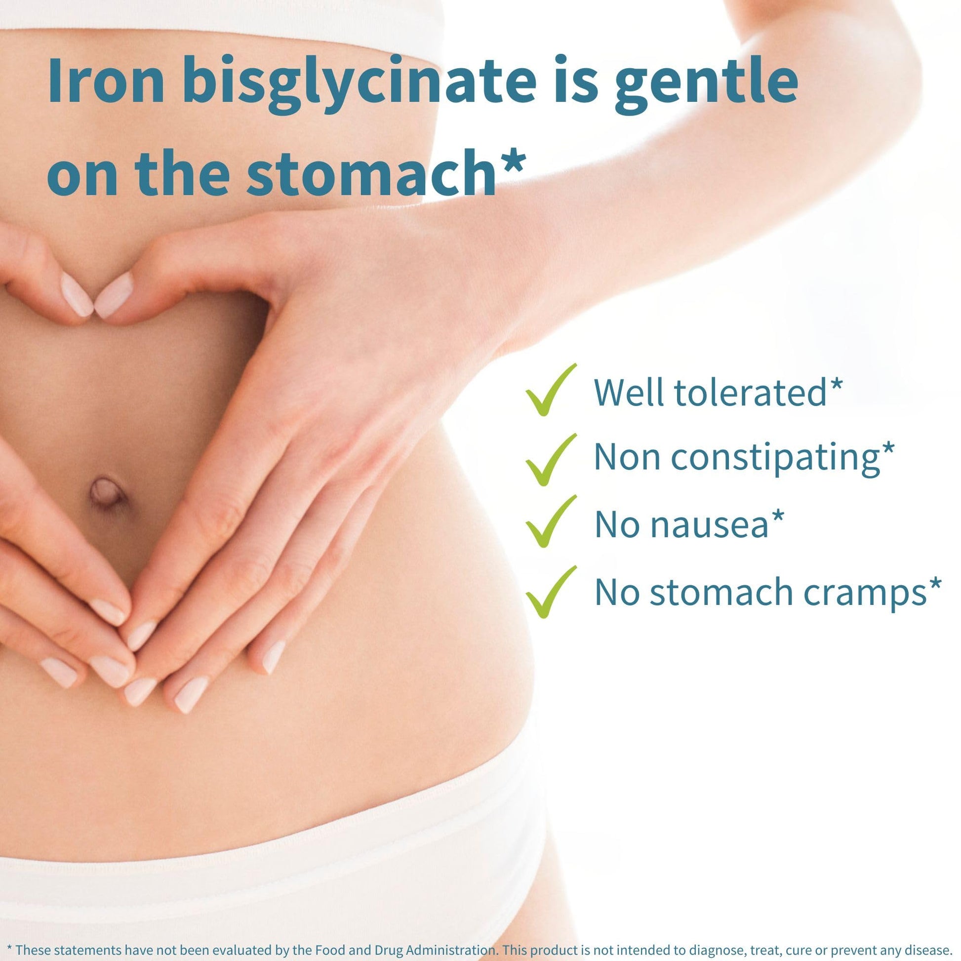 Igennus Clean Iron Bisglycinate 20mg, Vitamin C, 6 Month Supply, Gentle Chelated High Absorption Formula & Targeted Release Ferrous Bisglycinate - Maple Wellness Supplements