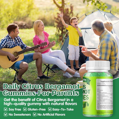 IIEltruiom Citrus Bergamot 1500mg, Citrus Bergamot Gummies for Healthy Cholesterol, Bergamot Supplements 25:1 Extract from Italy Bergamot, - Maple Wellness Supplements