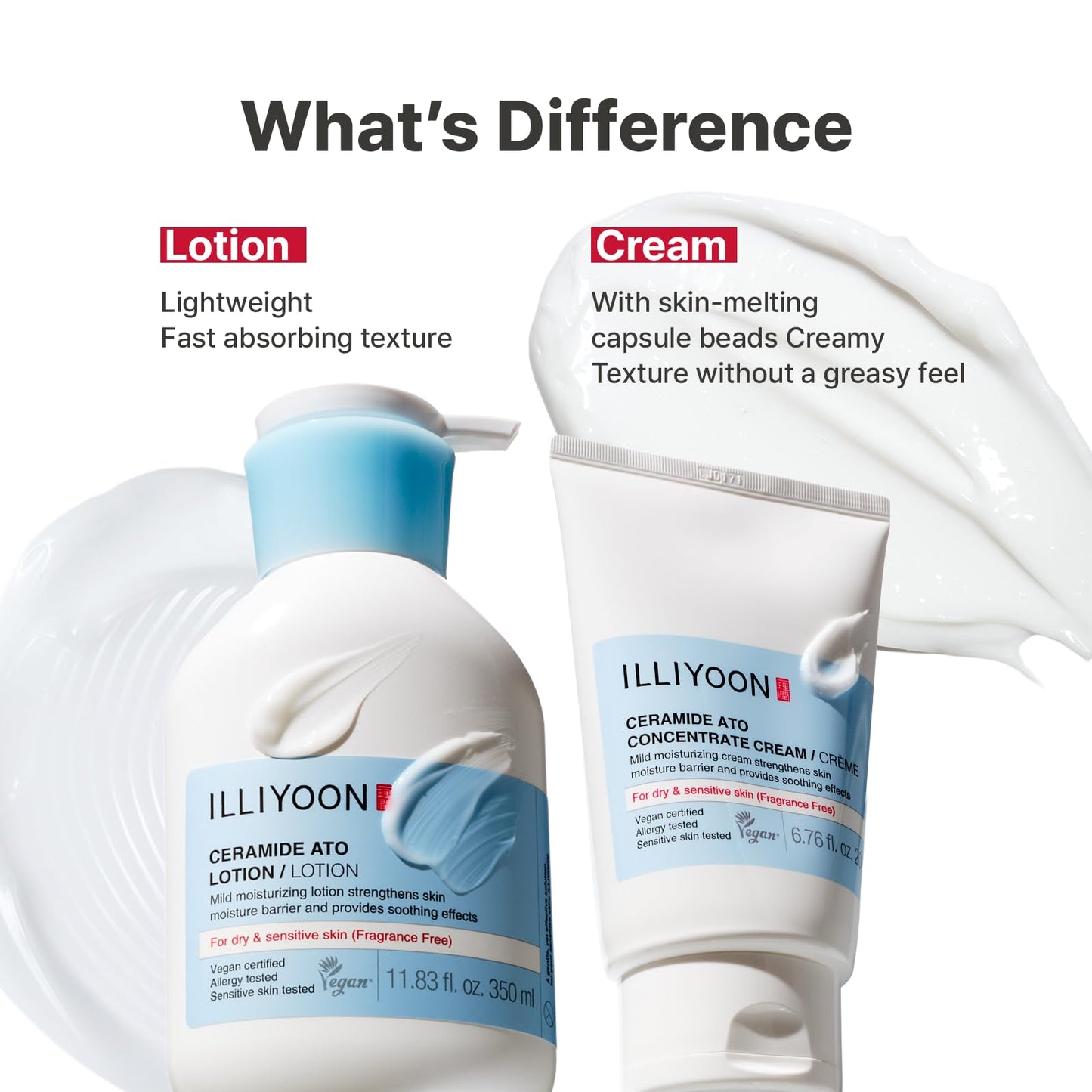 Illiyoon Ceramide Ato Concentrate Cream | Moisturizer for Dry & Sensitive Skin, 100hr Lasting Hydration - Maple Wellness Supplements