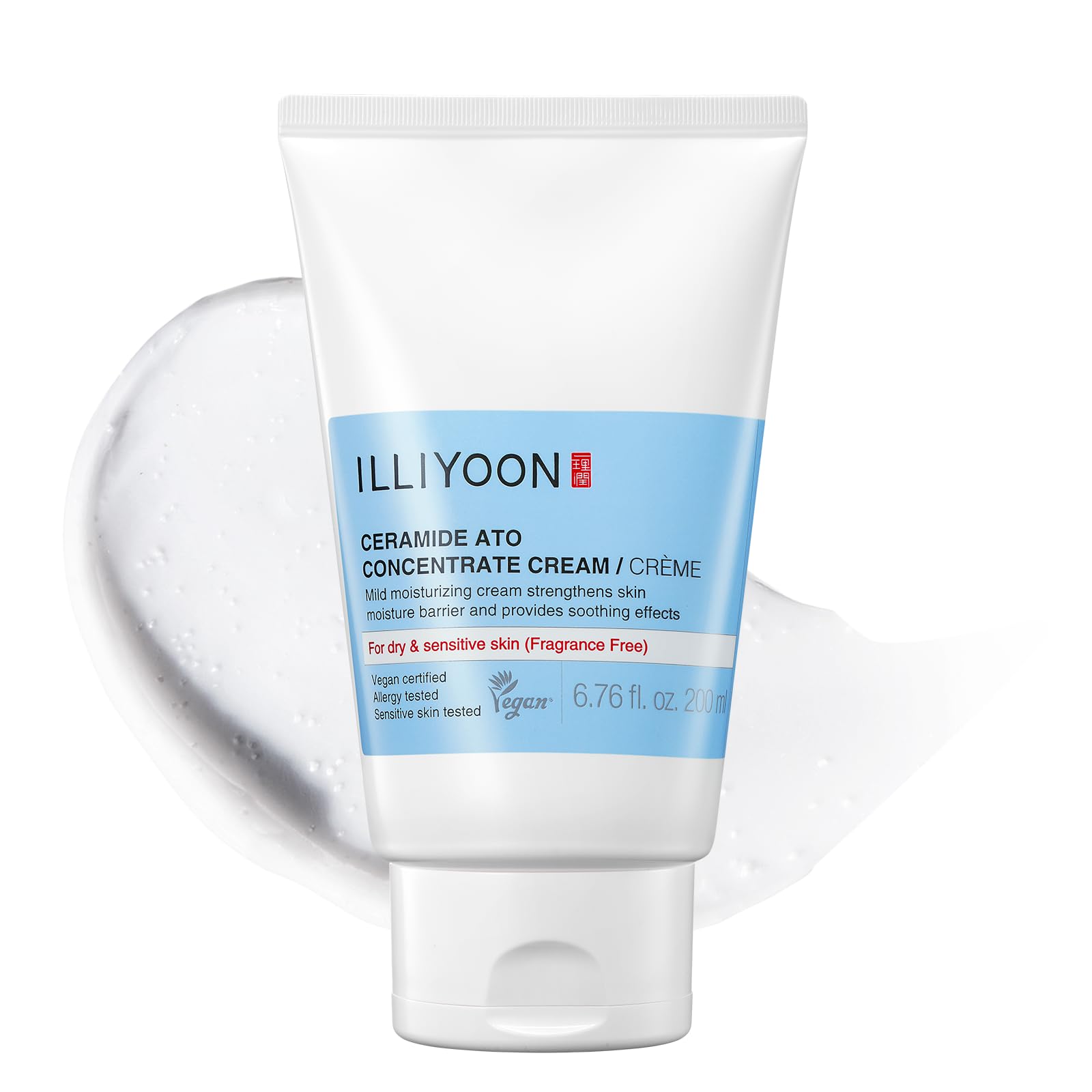 Illiyoon Ceramide Ato Concentrate Cream | Moisturizer for Dry & Sensitive Skin, 100hr Lasting Hydration - Maple Wellness Supplements