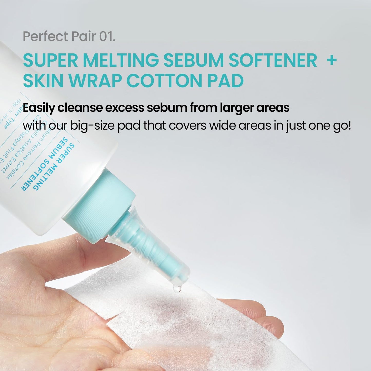 ilso Super Melting Sebum Softener, 5.29 fl oz, with 40 Skin Wrap Cotton Pads included, Pore Cleansing Solution, Blackhead Softener - Maple Wellness Supplements