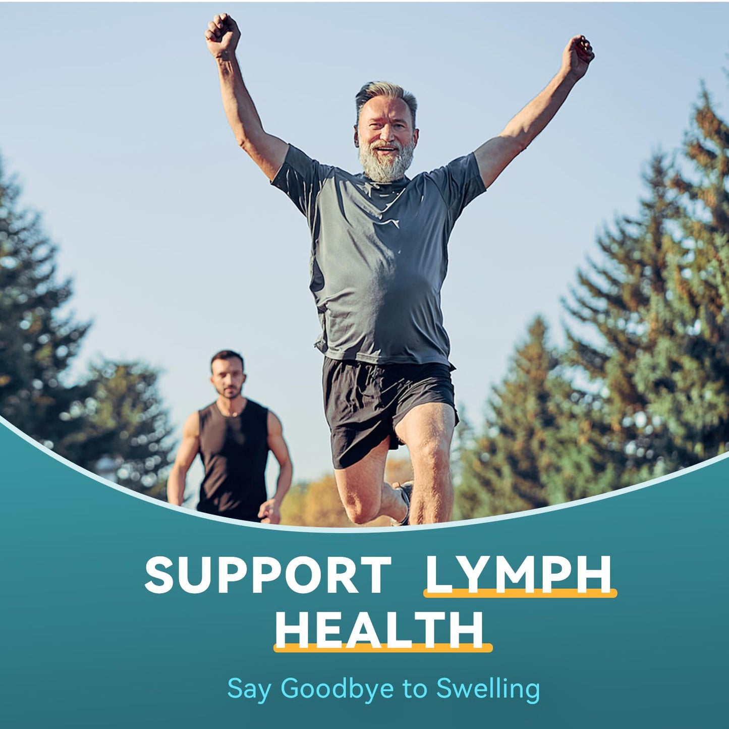 iMATCHME Lymphatic Drainage Supplements for Lymph System Support, Detox & Cleanse, Liver Health,Fluid Balance, Immune Support, Natural Herbal Blends with Echinacea, Liposomal Glutathione, 60 Capsules - Maple Wellness Supplements