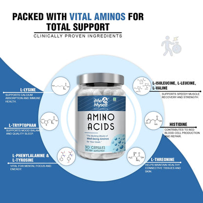 iMeMyself Amino Acid | 30 Veg Capsules - Maple Wellness Supplements