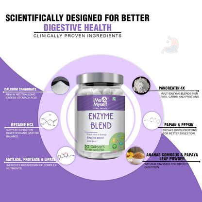 iMeMyself Enzyme Blend | 30 Veg Capsules - Maple Wellness Supplements