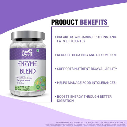iMeMyself Enzyme Blend | 30 Veg Capsules - Maple Wellness Supplements
