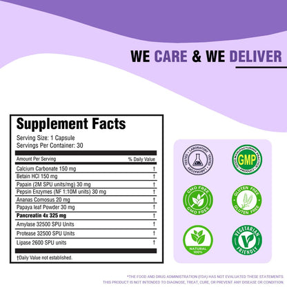 iMeMyself Enzyme Blend | 30 Veg Capsules - Maple Wellness Supplements