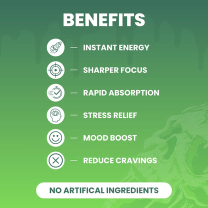 Immortal Drip RIP Nootropic Energy Pouches (Wintergreen) – 5 Cans – 15 Pouches per Can – Clean Energy & Focus Support – 50mg Caffeine, Shilajit, Alpha-GPC, L-Tyrosine, Rhodiola - Maple Wellness Supplements