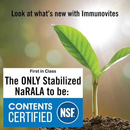 IMMUNOVITES Stabilized R-Alpha Lipoic Acid ((True)) 600mg per Serving [[High Potency & up to 40x Increased Absorption]] - Maple Wellness Supplements