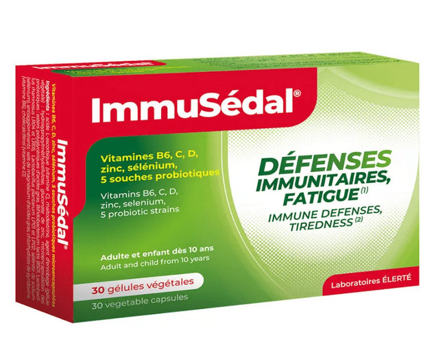 ImmuSédal Immune Defense & Fatigue 30 capsules - Maple Wellness Supplements