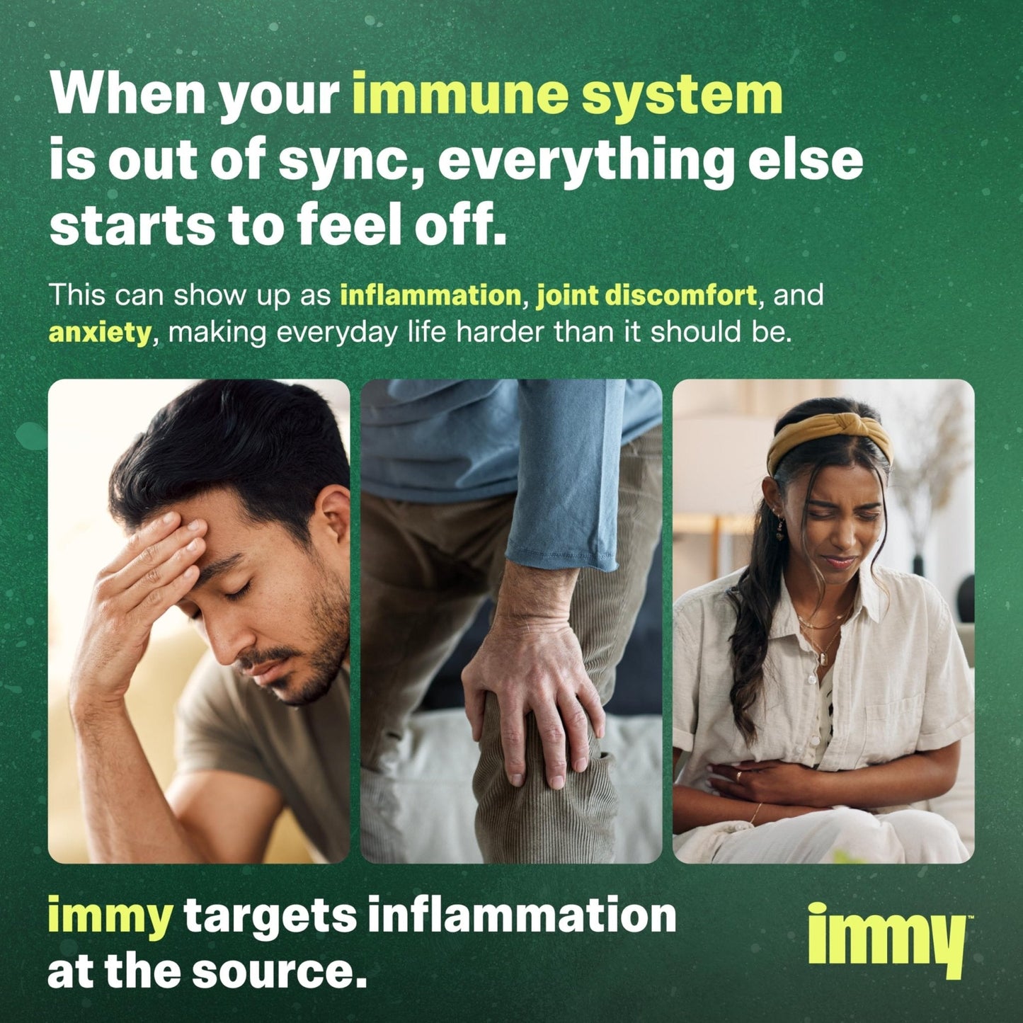 IMMY Doctor-Developed Inflammation Support - 90 Capsules - Supports Healthy Inflammatory Response & Immune Resilience - Maple Wellness Supplements