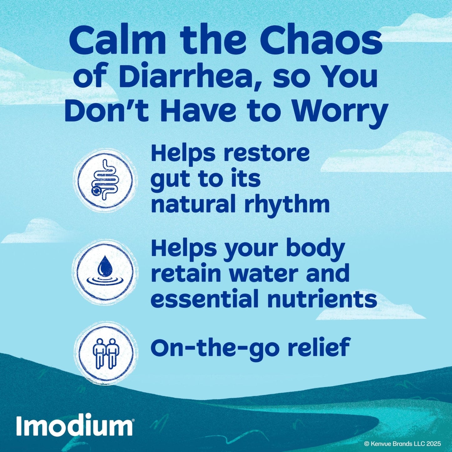 Imodium A-D Liquid Anti-Diarrheal Medicine with Loperamide HCl to Help Control Symptoms of Diarrhea Due to Acute, Traveler's Diarrhea, Mint Flavor, 8 fl. oz - Maple Wellness Supplements