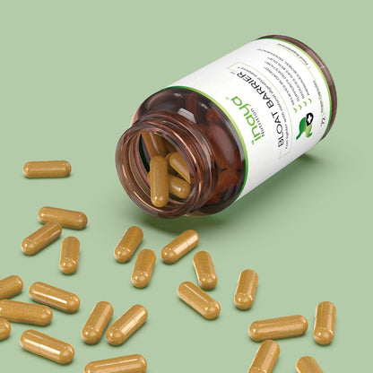 Inaya Nutrition BloatBarrier 72 Capsules - Natural Digestion and Bloating Supplement for Stomach Bloating Relief, Gas Reduction, and Improved Bowel Movements - Maple Wellness Supplements
