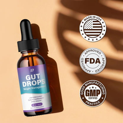 Indelo Gut Drops Healthy Formula – GutDrops All Natural Healthy Levels - Extra Strength Liquid, Reviews (1 Pack – 1 Month Supply) - Maple Wellness Supplements