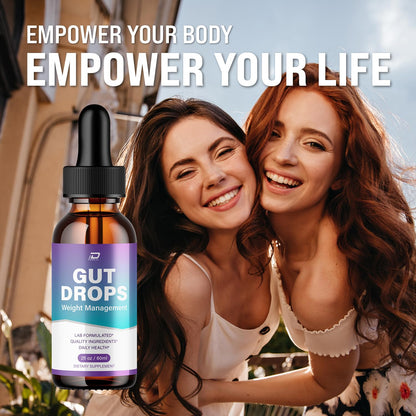 Indelo Gut Drops Healthy Formula – GutDrops All Natural Healthy Levels - Extra Strength Liquid, Reviews (1 Pack – 1 Month Supply) - Maple Wellness Supplements