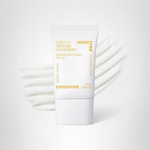 Innisfree Daily UV Defense SPF 36 – Korean Face Sunscreen, Invisible Finish, Broad Spectrum, - Maple Wellness Supplements