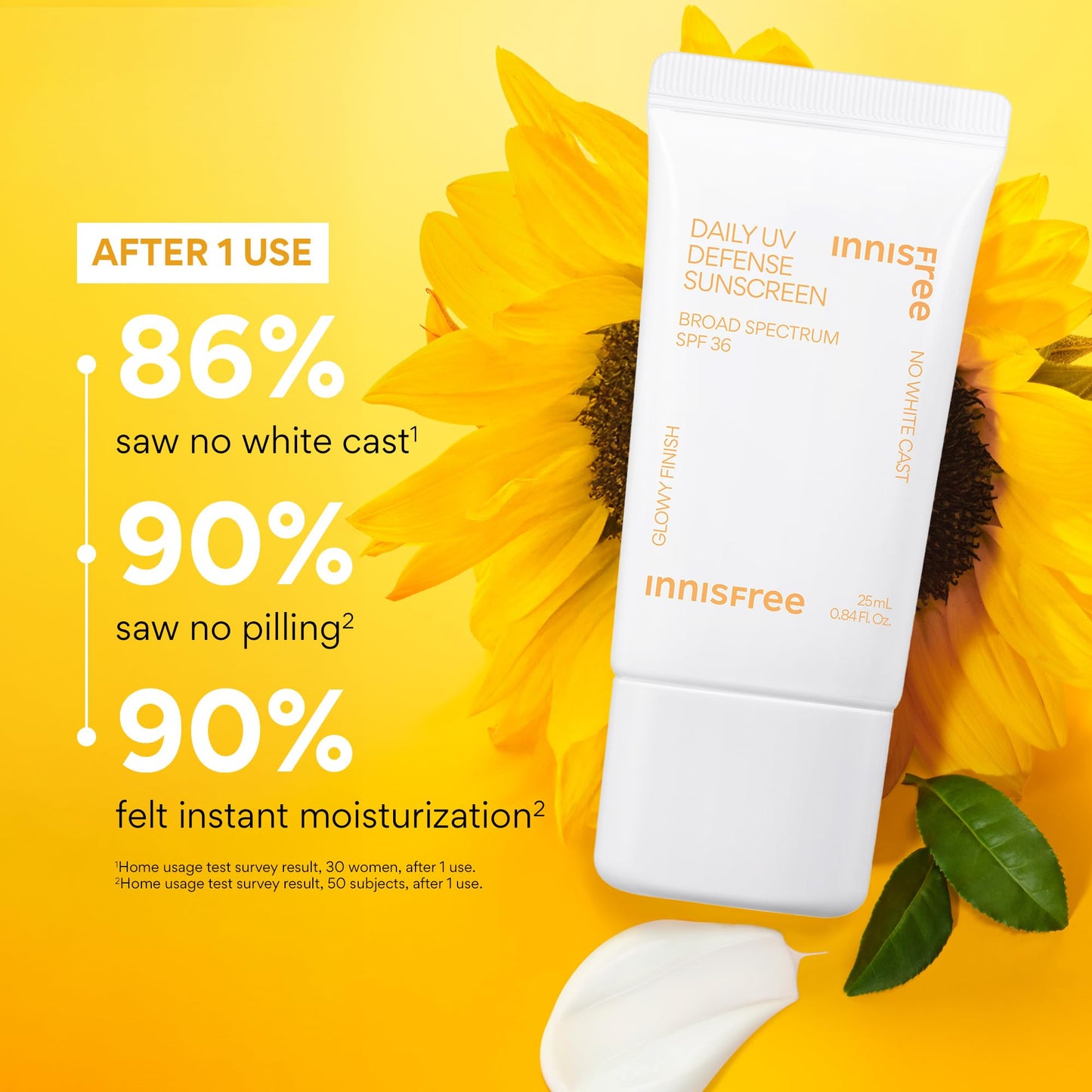 Innisfree Daily UV Defense SPF 36 – Korean Face Sunscreen, Invisible Finish, Broad Spectrum, - Maple Wellness Supplements