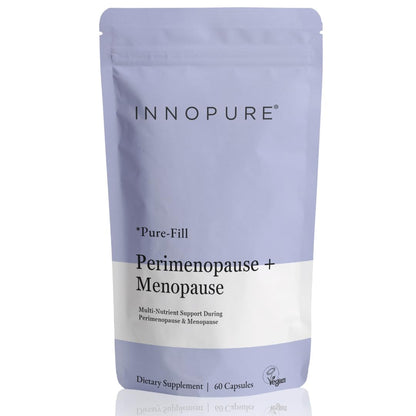 INNOPURE Perimenopause & Menopause Complex for Women (2 Month Supply) Red Clover, Wild Yam, Maca, Sage and Vitamins Including B6 for Hormone Regulation, Clean Label (Pure-Fill) 60 Capsules - Maple Wellness Supplements