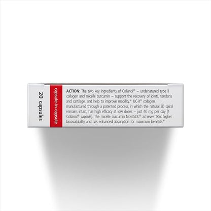 Innovation in The Care of Healthy Joints – Liquid Formula in a Double Capsule. 3D Collagen + Micelle Extract of Turmeric Roots 1 Capsule/Day. Laboratory Tested - Maple Wellness Supplements