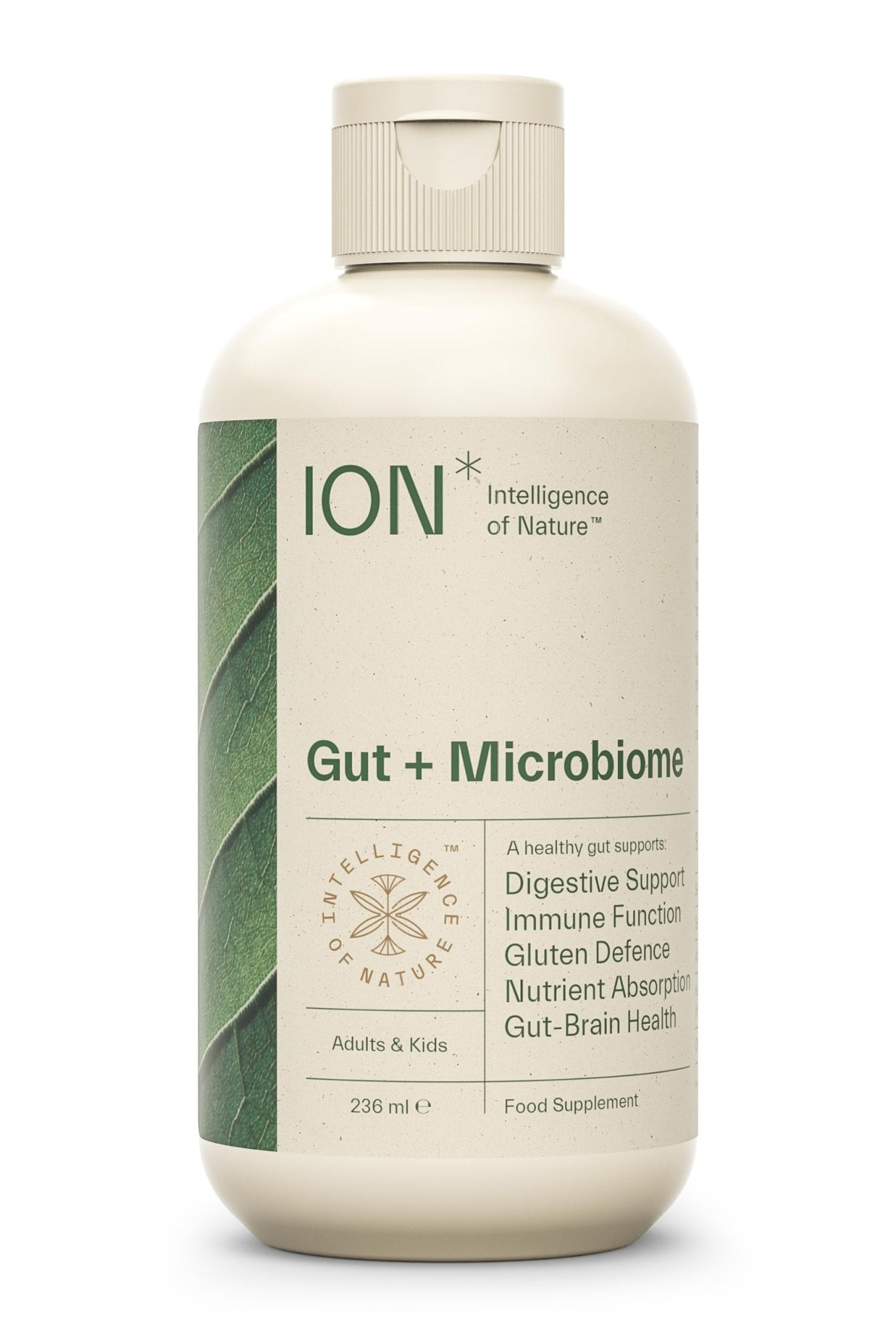 ION* Intelligence of Nature Gut Support Liquid Supplement - Gut & Digestive Health Liquid Drops, Cleanse & Detox with Humic Extract - Maple Wellness Supplements