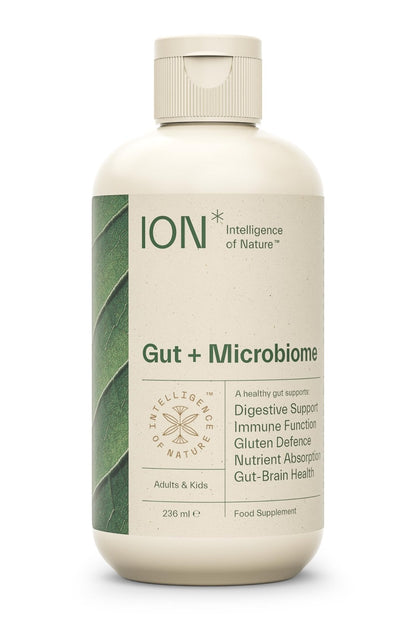 ION* Intelligence of Nature Gut Support Liquid Supplement - Gut & Digestive Health Liquid Drops, Cleanse & Detox with Humic Extract - Maple Wellness Supplements