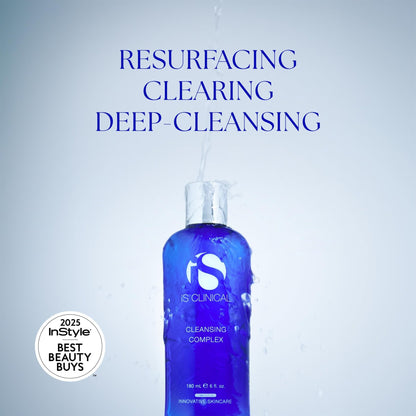 iS CLINICAL Cleansing Complex, 3in1 Gentle deep pore cleanser Face Wash and Makeup remover, Helps blemish-prone skin - Maple Wellness Supplements