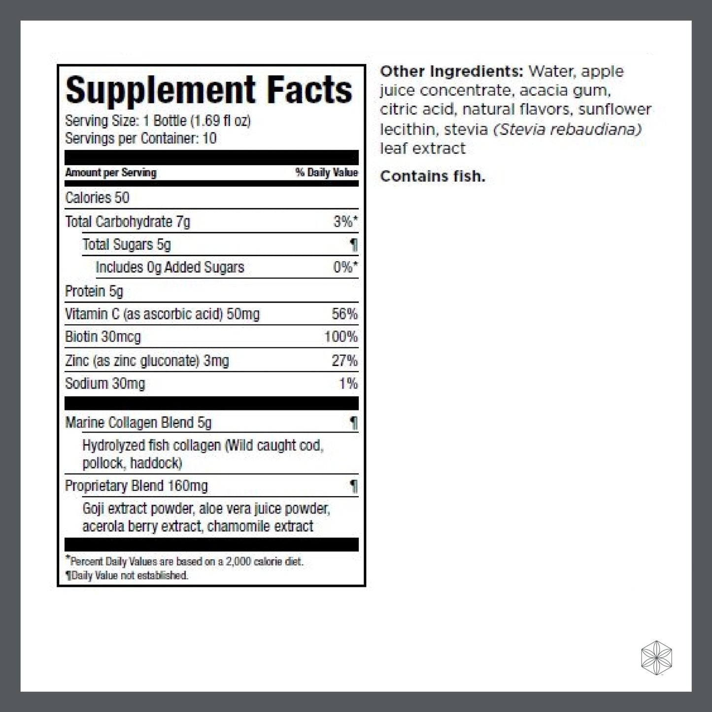 Isagenix Collagen Elixir - Collagen Drink with Marine Collagen Peptides - Liquid Collagen - Maple Wellness Supplements