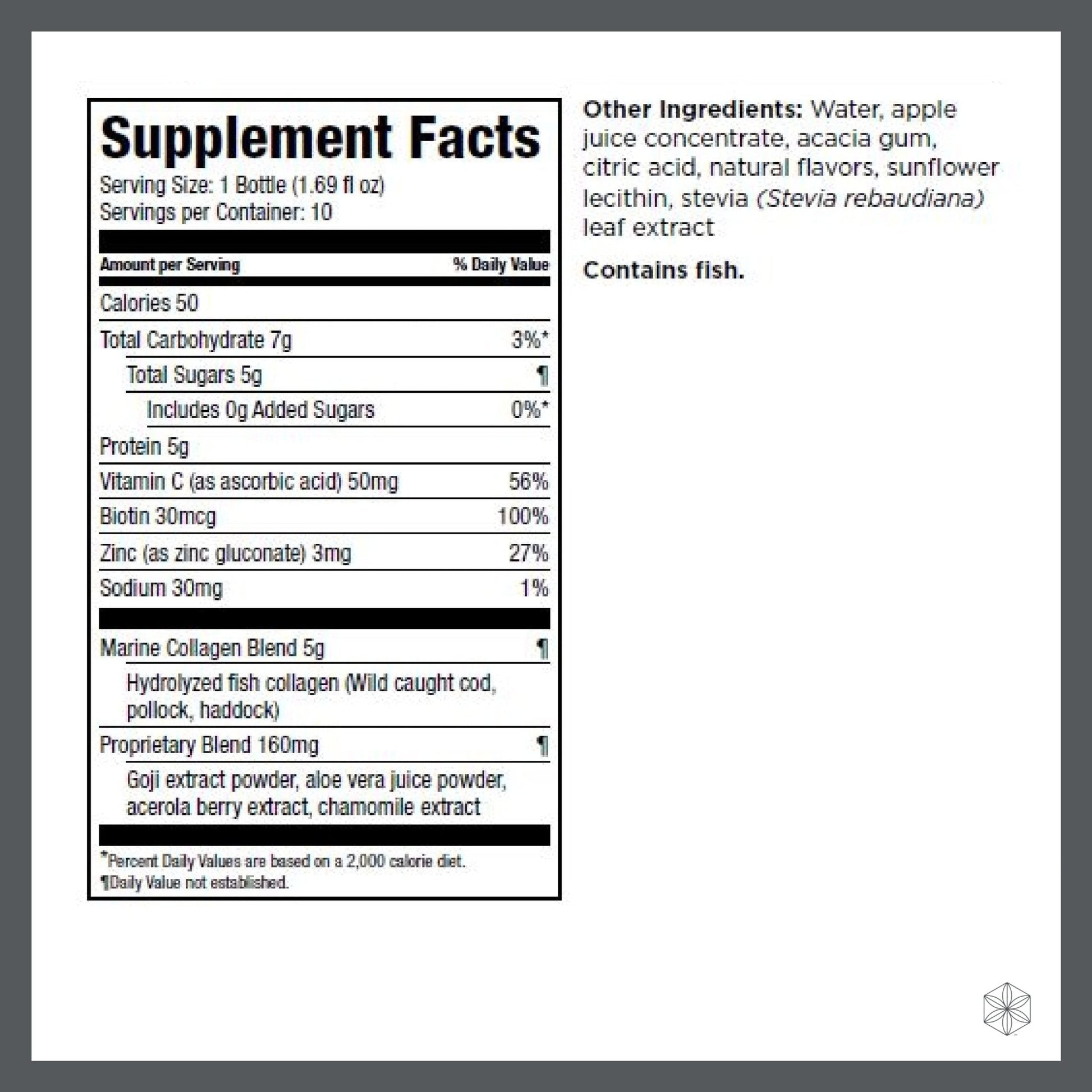 Isagenix Collagen Elixir - Collagen Drink with Marine Collagen Peptides - Liquid Collagen - Maple Wellness Supplements